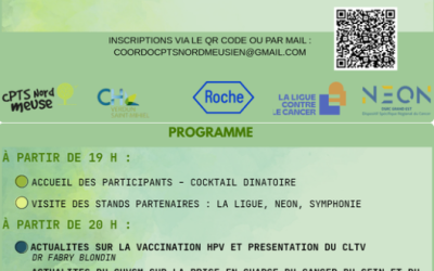 Soirée Ville-Hôpital autour du parcours du patient atteint de cancer sur le nord meusien
