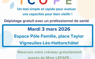 Dépistage ICOPE Vigneulles 3 Mars