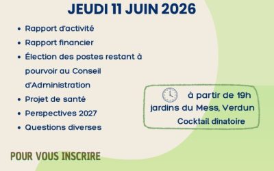 Assemblée Générale CPTS du nord meusien 11/06/2026