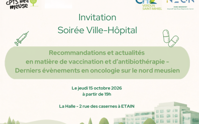 🎉 Soirée Ville–Hôpital – 15 octobre 2026 à Étain 🎉